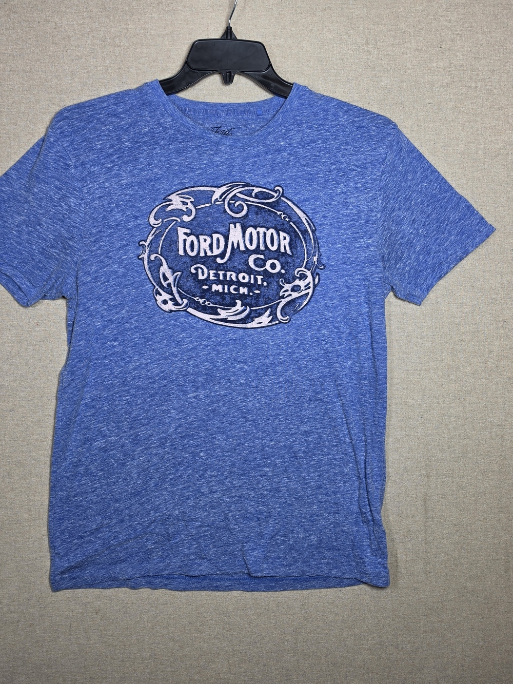 Lucky Brand Vintage Ford Motor Co Single Stitch Blue Graphic T Shirt Medium